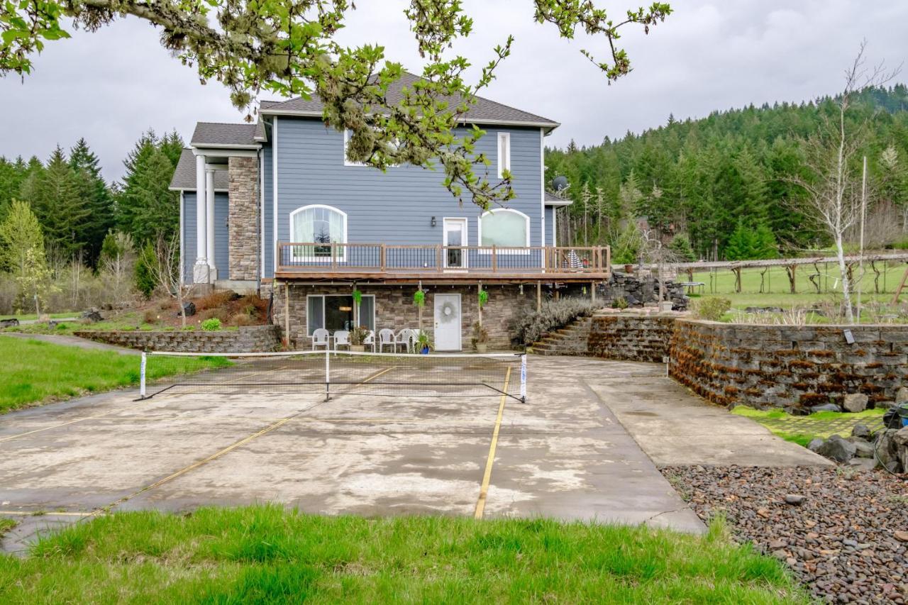 Beautiful Country Apartment, Ac, Pickleball, Billiards, Playground, Gardens Philomath Exterior foto